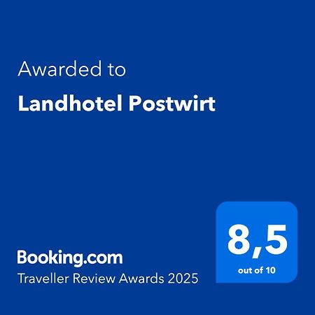 Landhotel Postwirt グラフェナウ エクステリア 写真
