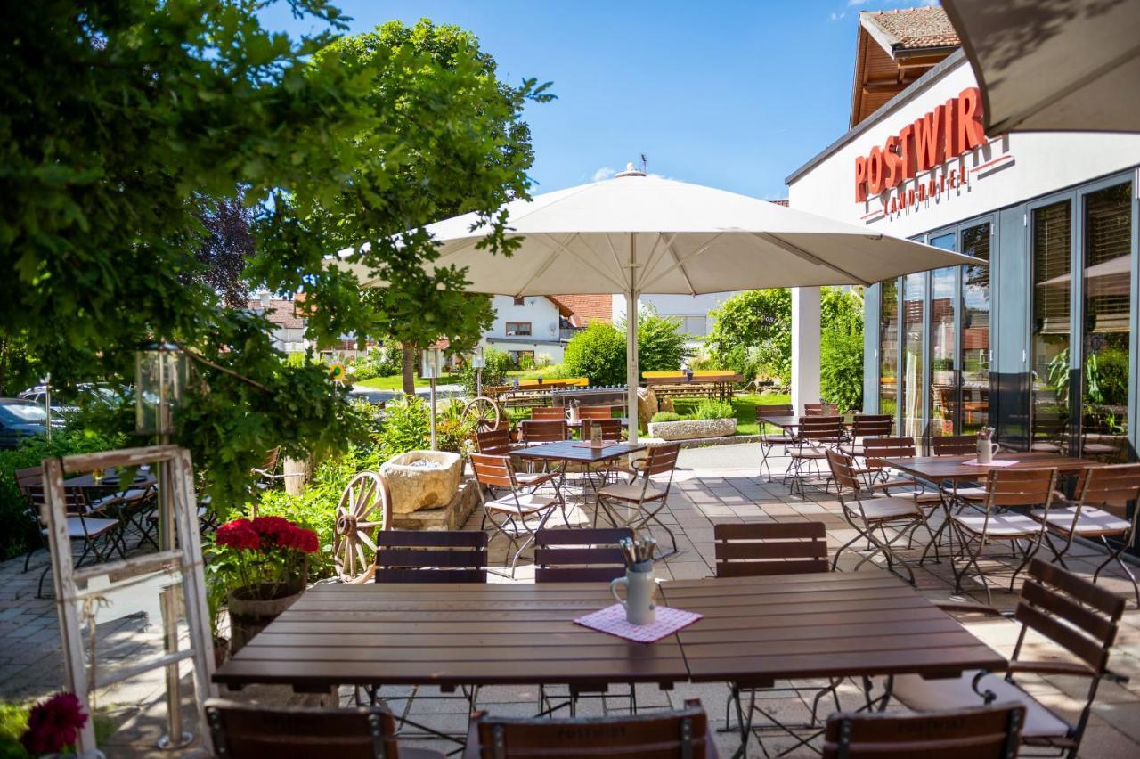 Landhotel Postwirt グラフェナウ エクステリア 写真
